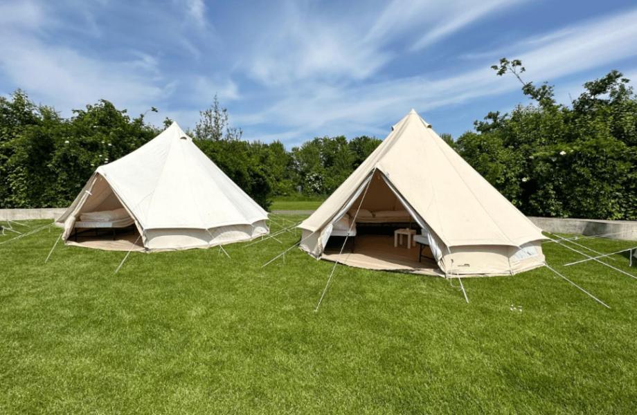100 Jaar Tt Circuit Assen 2025 Glamping Incl Stroom Esterno foto