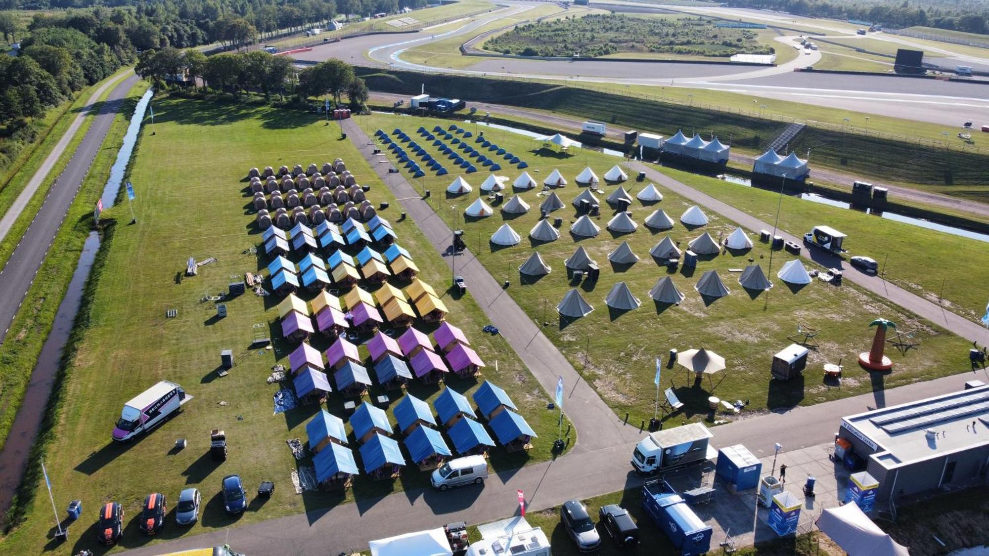 100 Jaar Tt Circuit Assen 2025 Glamping Incl Stroom Esterno foto